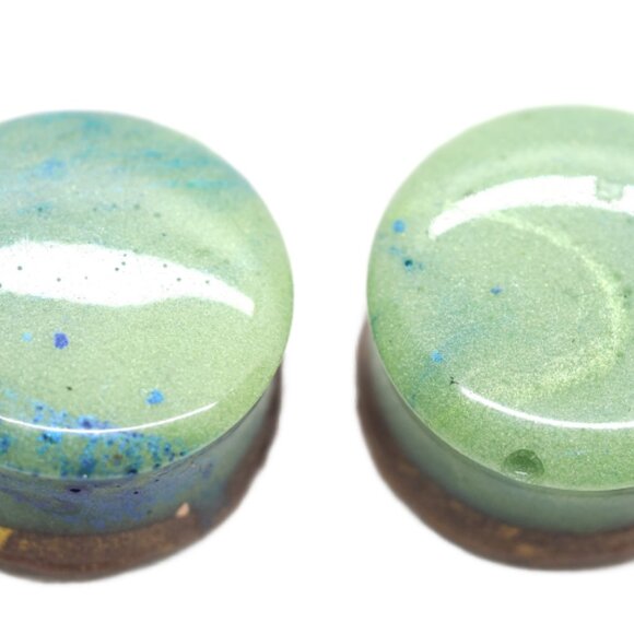 Green Two Tone Gauges - Picture 3 of 7